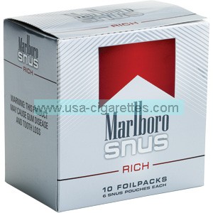 Marlboro Snus Rich Smokeless Tobacco